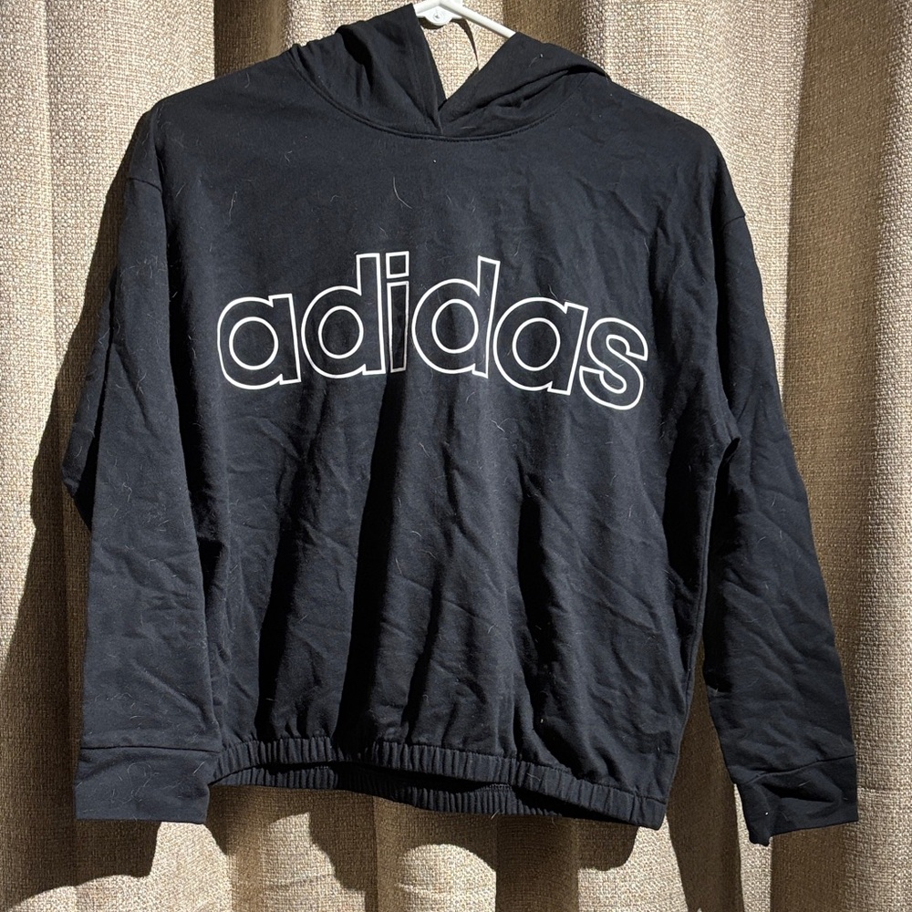 Adidas Black Hoodie Sweater for Men